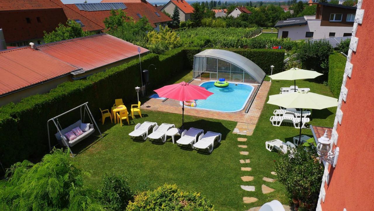 Appartamento Papp Apartmanház Vonyarcvashegy Esterno foto